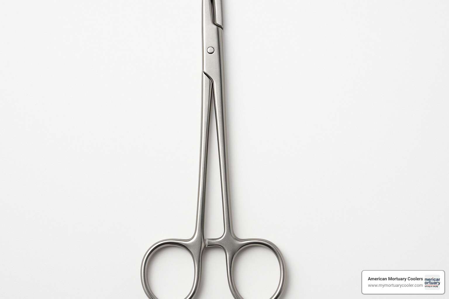 detailed close-up of metzenbaum scissors showing the high shank-to-blade ratio - metzenbaum scissors