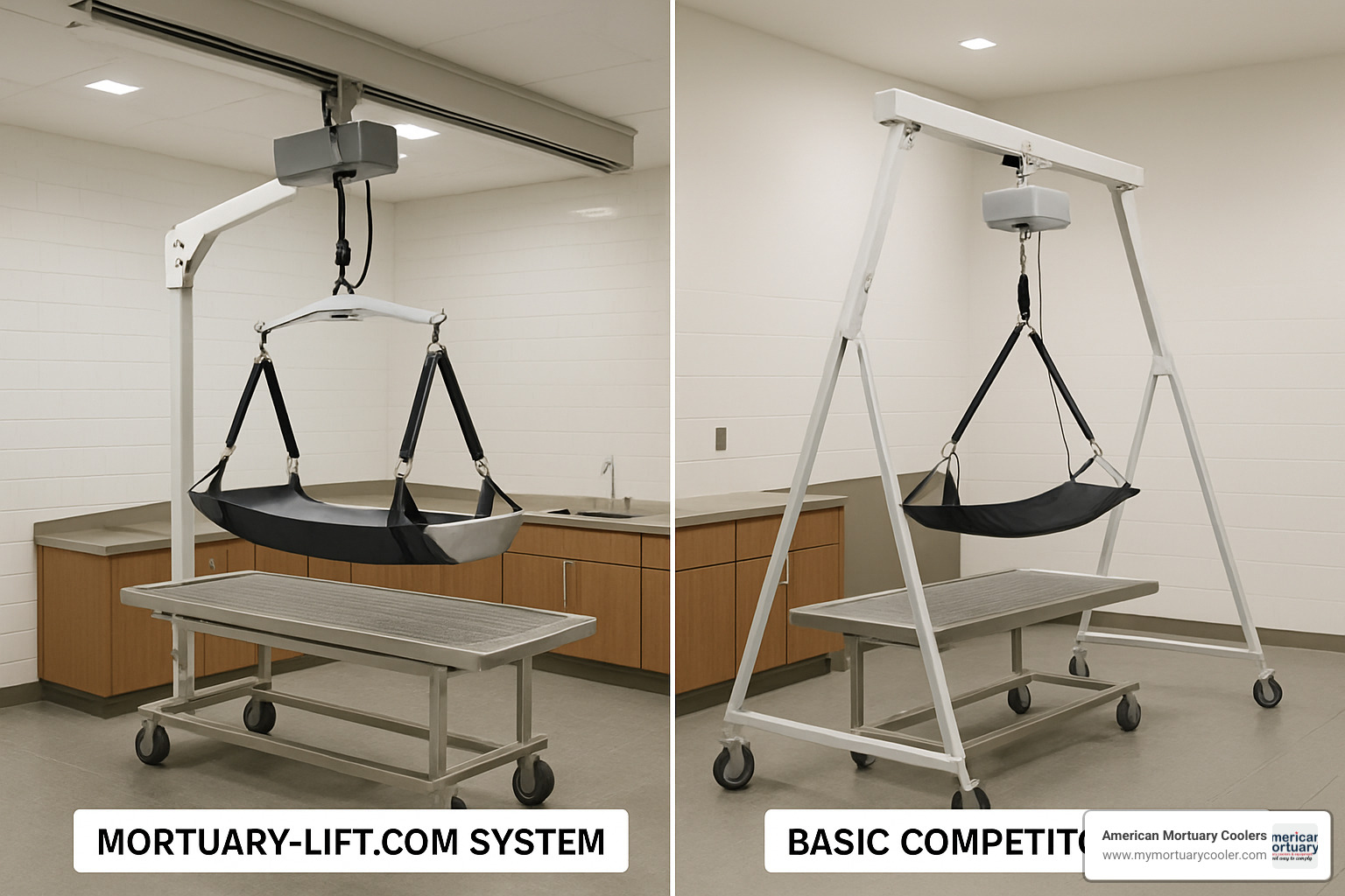 Track system versus competitor unit