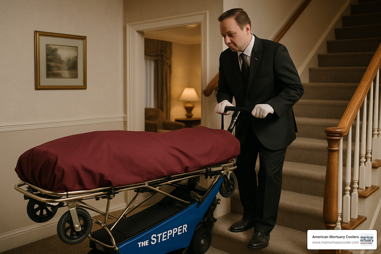 The Stepper on stairs