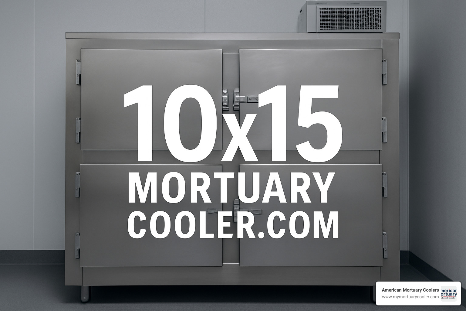 energy efficiency features of modern mortuary coolers - 10x15mortuarycooler.com