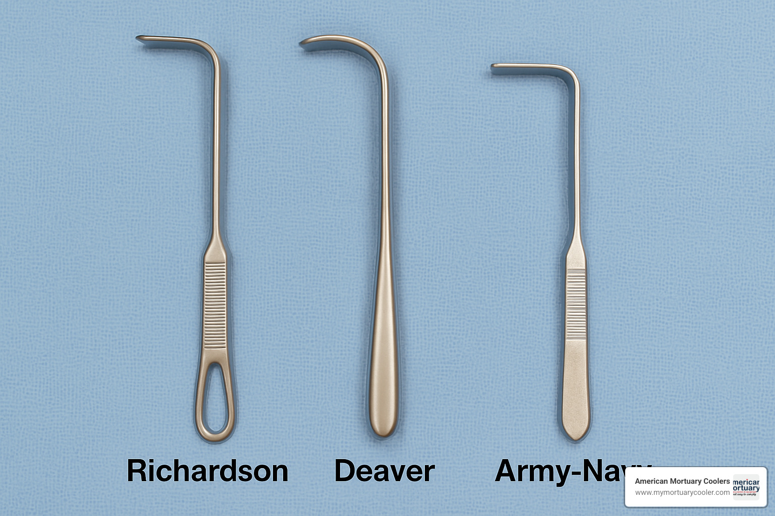 Comparison of different surgical retractors - richardson retractor