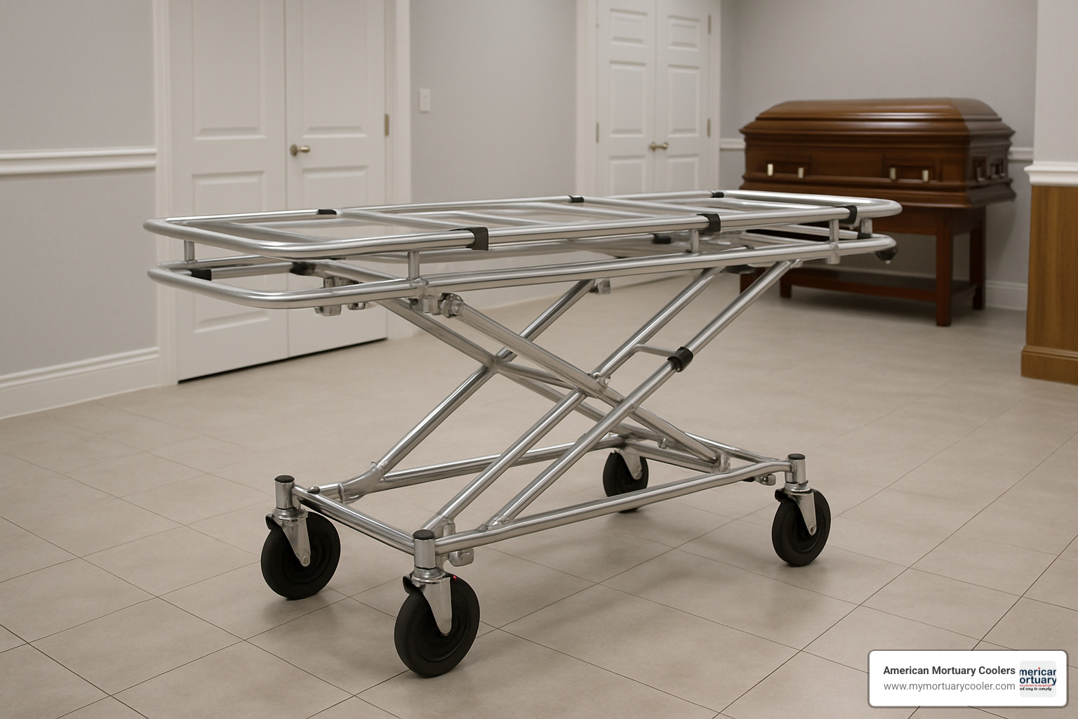 multi-level mortuary stretcher - www.medicalstretchers.com