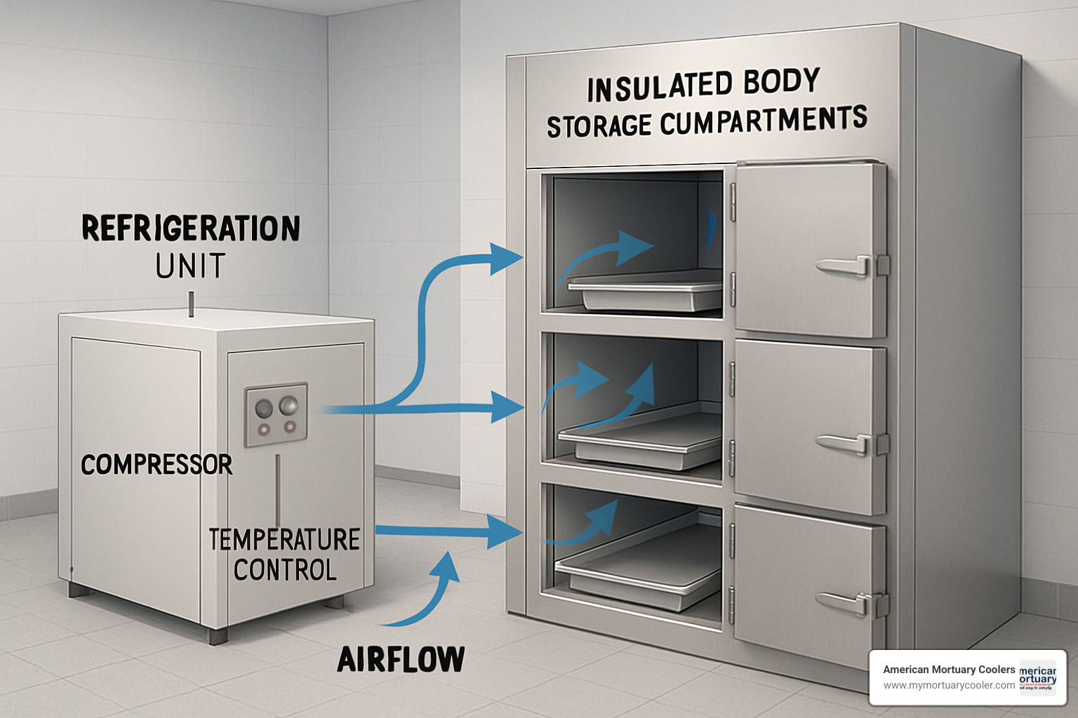 mortuary cooling system diagram - www.funeralcoolers.com mortuary cooling system diagram - www.funeralcoolers.com