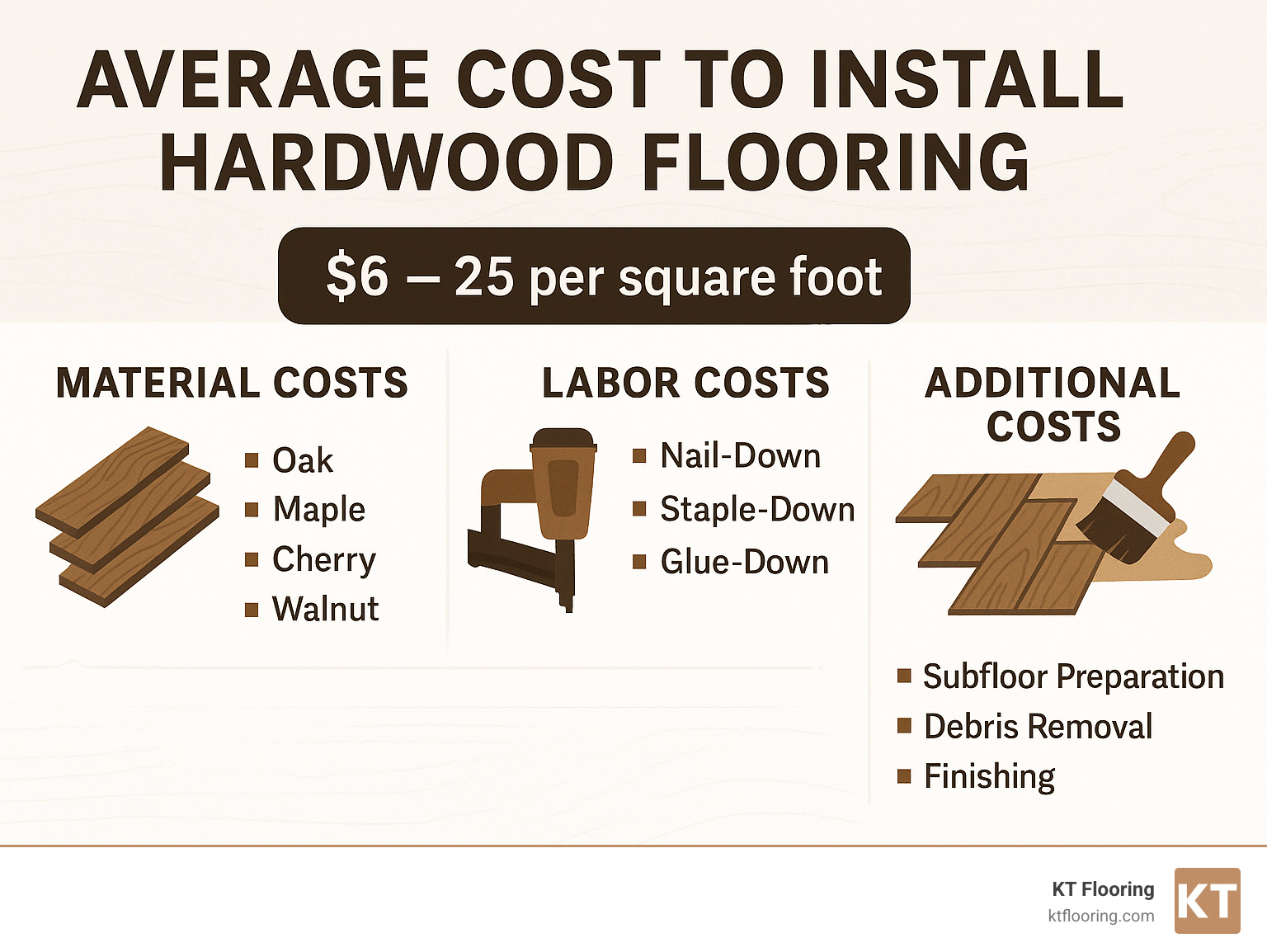 Cost to Install Hardwood Floor - 2026 Price Calculator
