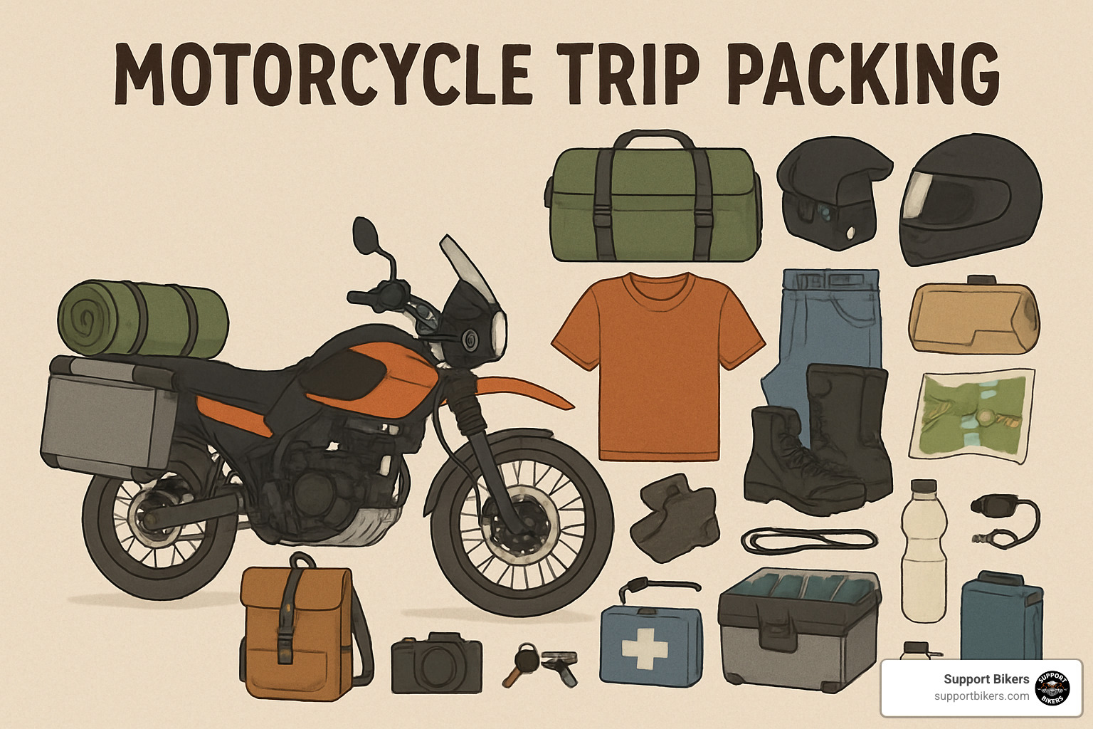 Motorcycle trip packing: 10 Essential, Proven Tips for 2025