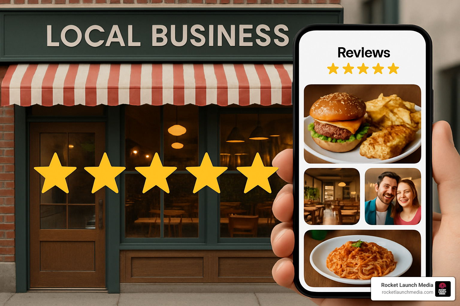 Review stars and user-generated photos for local businesses - Where Do Google Gemini, ChatGPT, and Other AI Models Get Local Business Information?