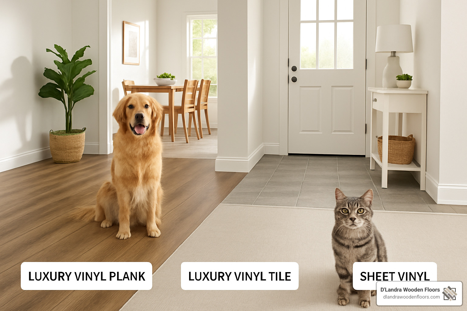 different types of vinyl flooring for pets - Vinyl flooring for pets