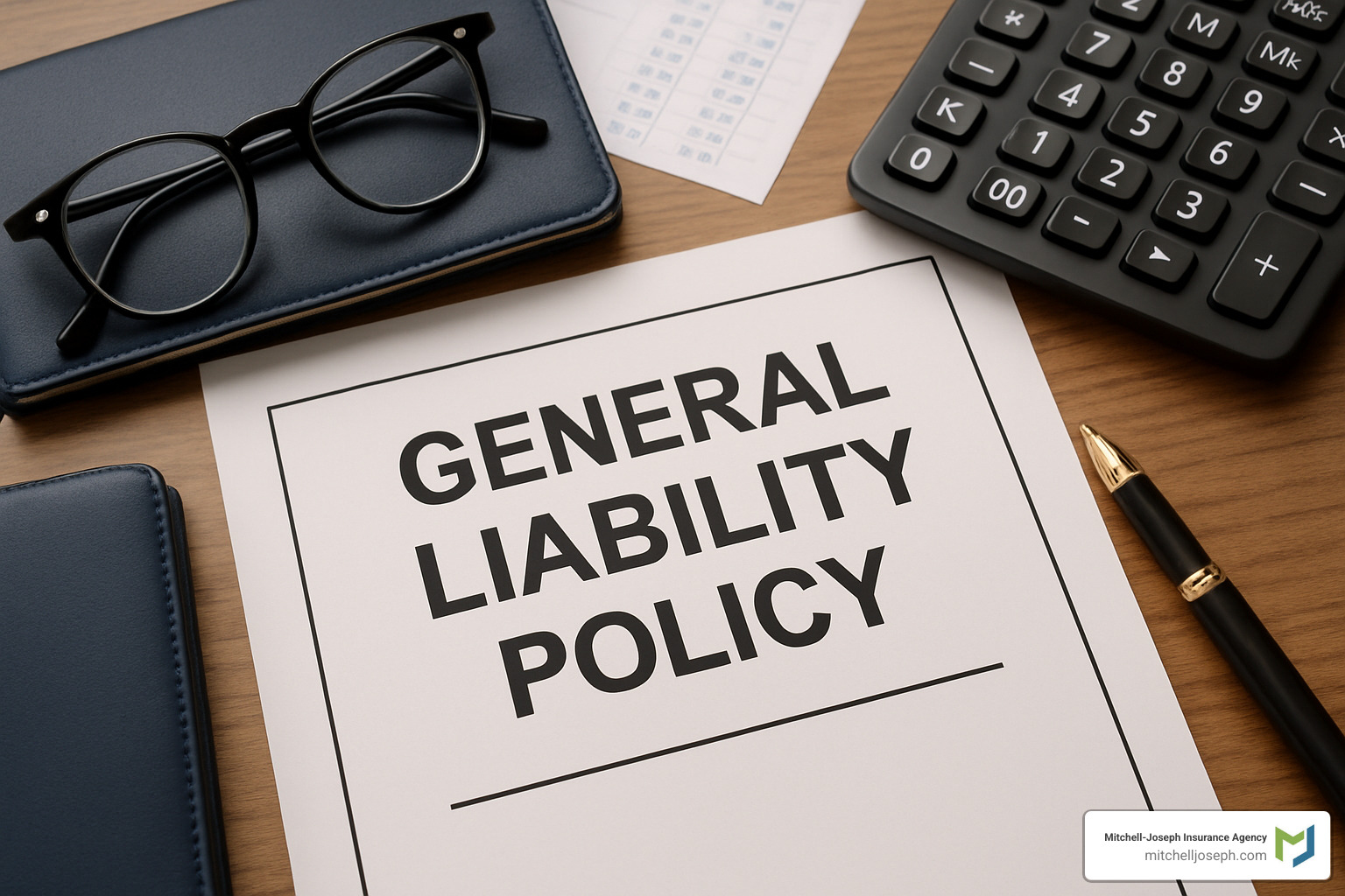 Business owner viewing certificate of insurance on smartphone - general liability policy