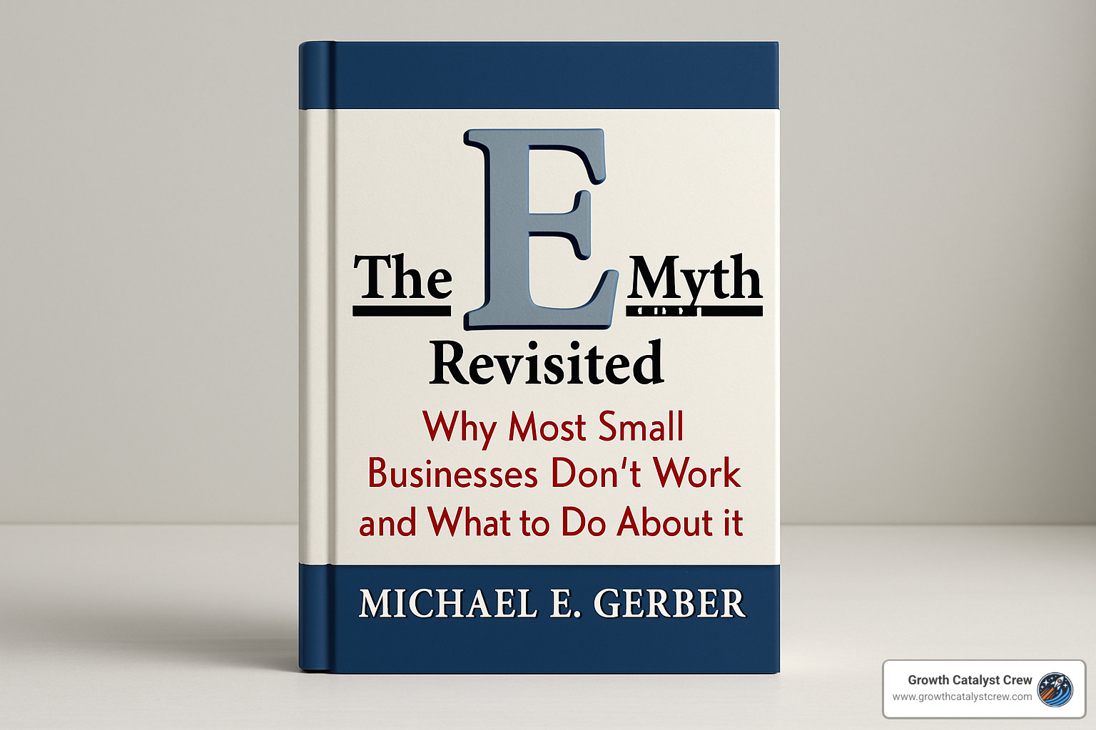 The E-Myth Revisited book cover - books about creating business systems The E-Myth Revisited book cover - books about creating business systems