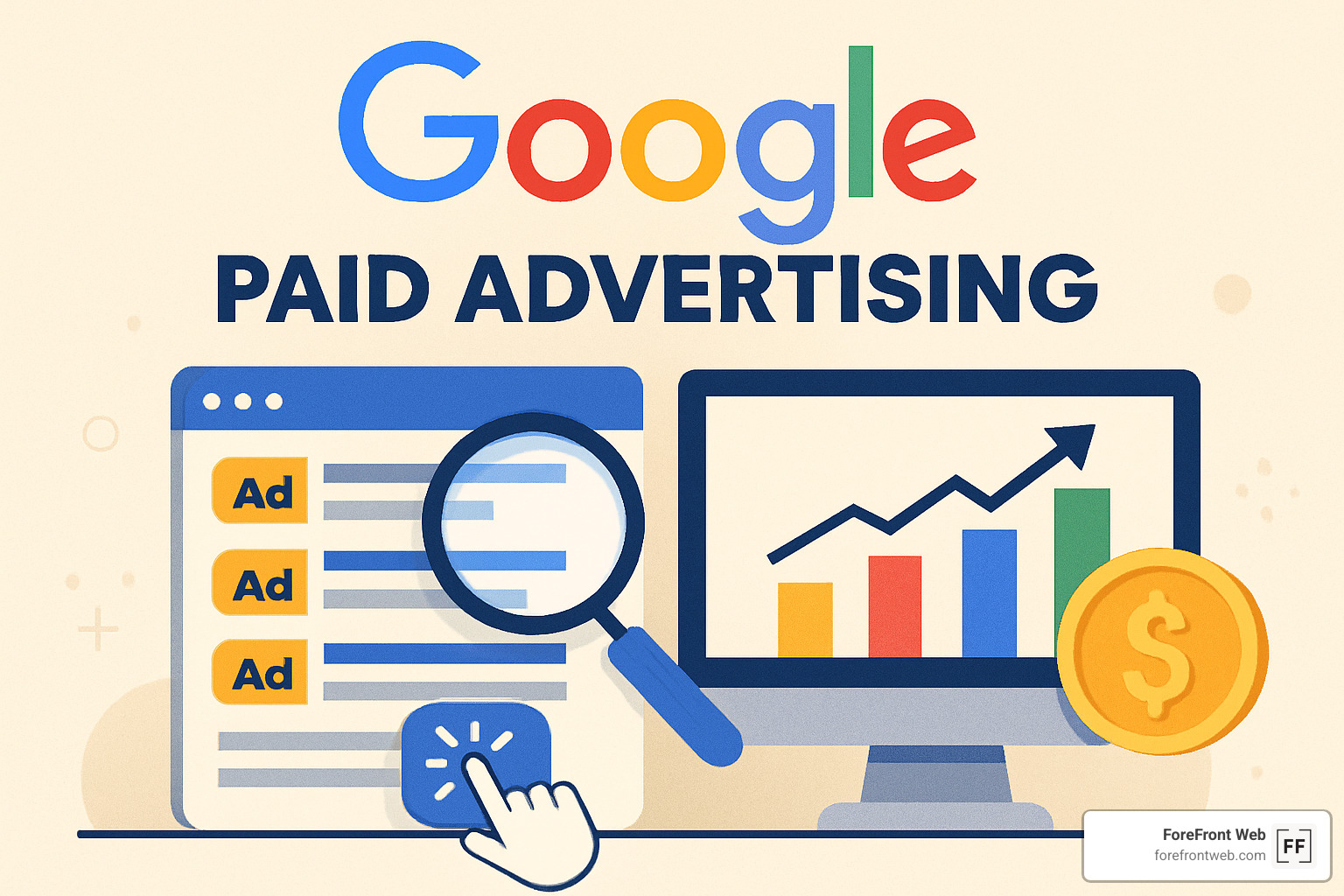 Landing page optimization showing before/after comparison with improved CTA, mobile responsiveness, and load time metrics - google paid advertising