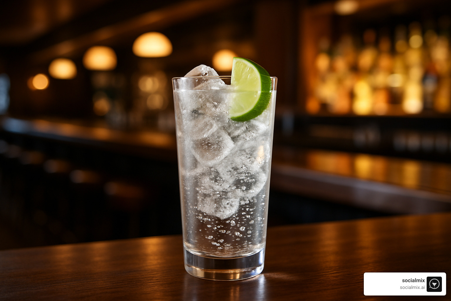 tall highball glass with cocktail - cocktail glass