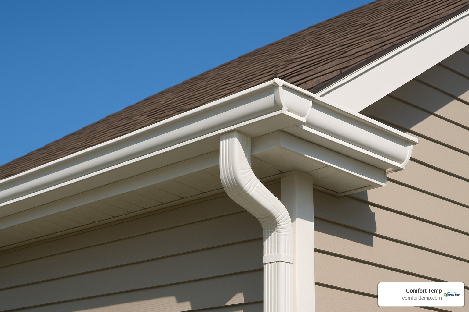 clean rain gutters - how to lower humidity in house