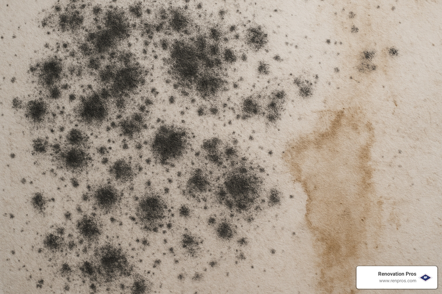 mold growth on drywall - mold inspection companies near me