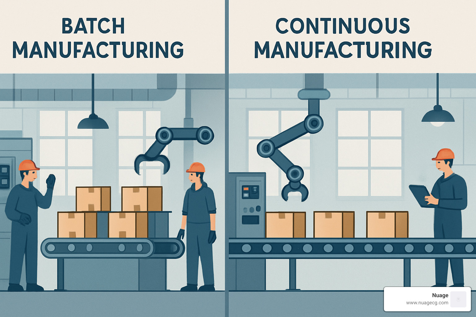 batch production vs continuous manufacturing - Batch Manufacturer Accounting and Finance