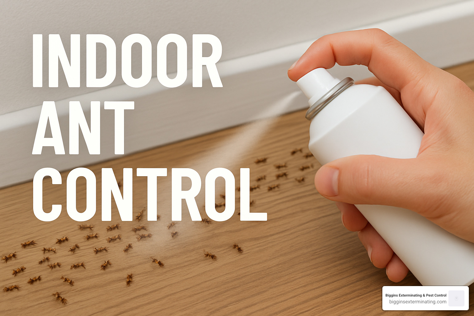 Natural ant control methods using household items - indoor ant control