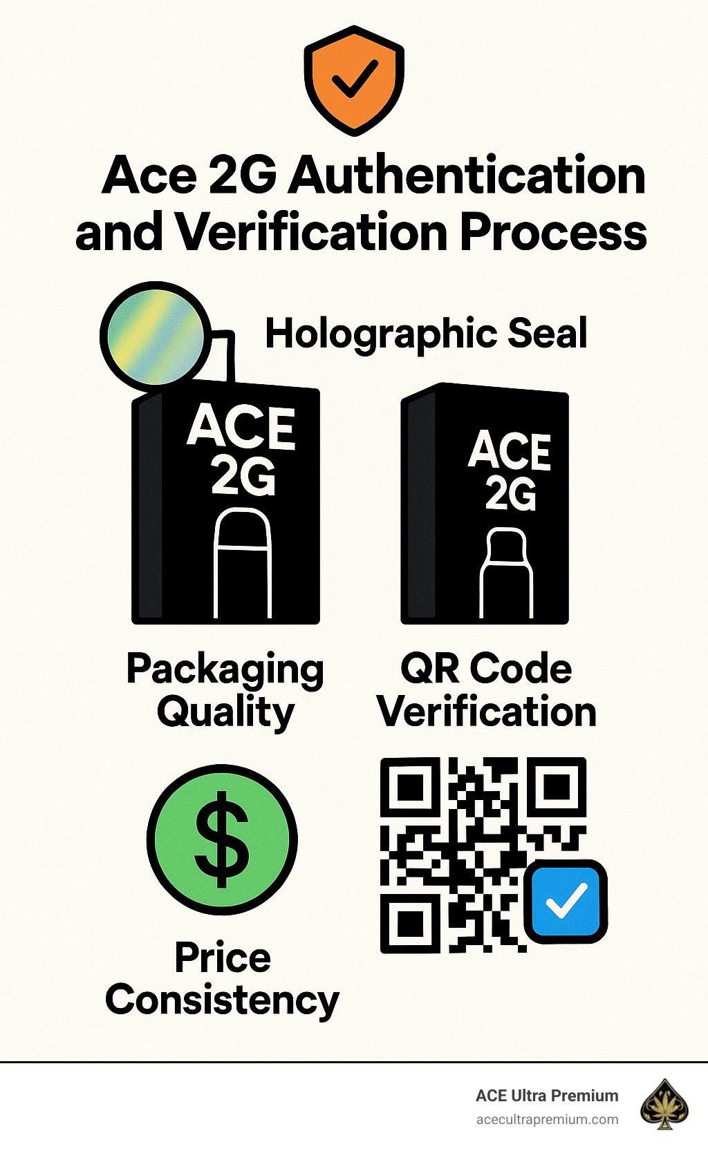 Ace 2G authentication and verification process - ace 2g infographic 