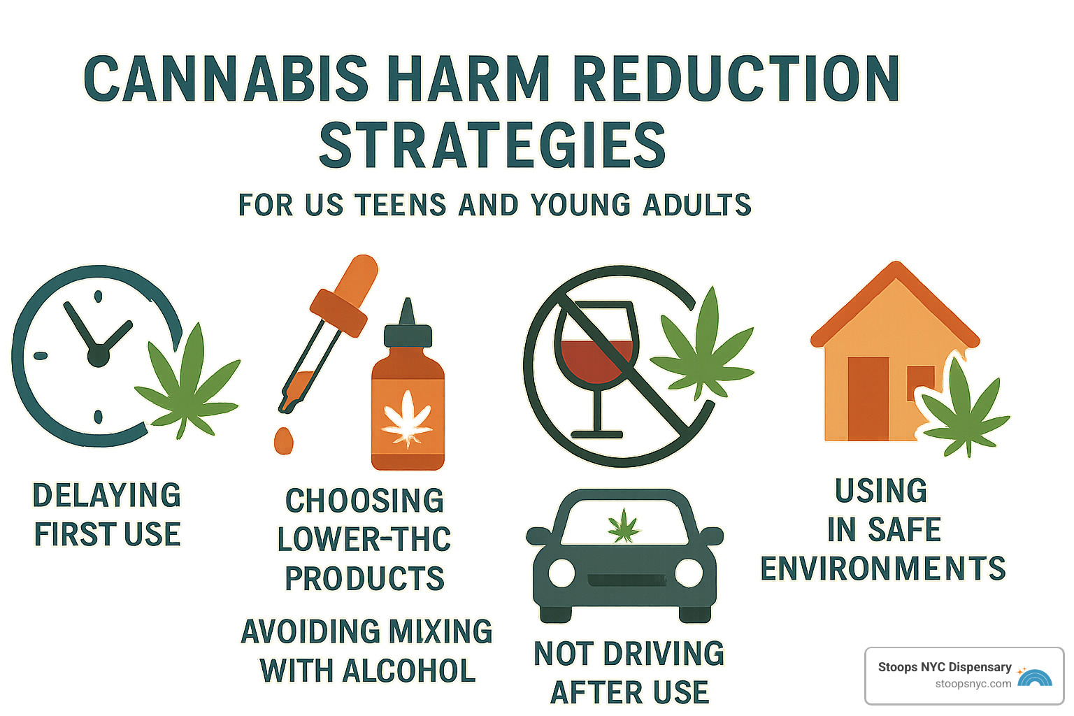 Cannabis harm reduction strategies - cannabis and mental health fact sheet