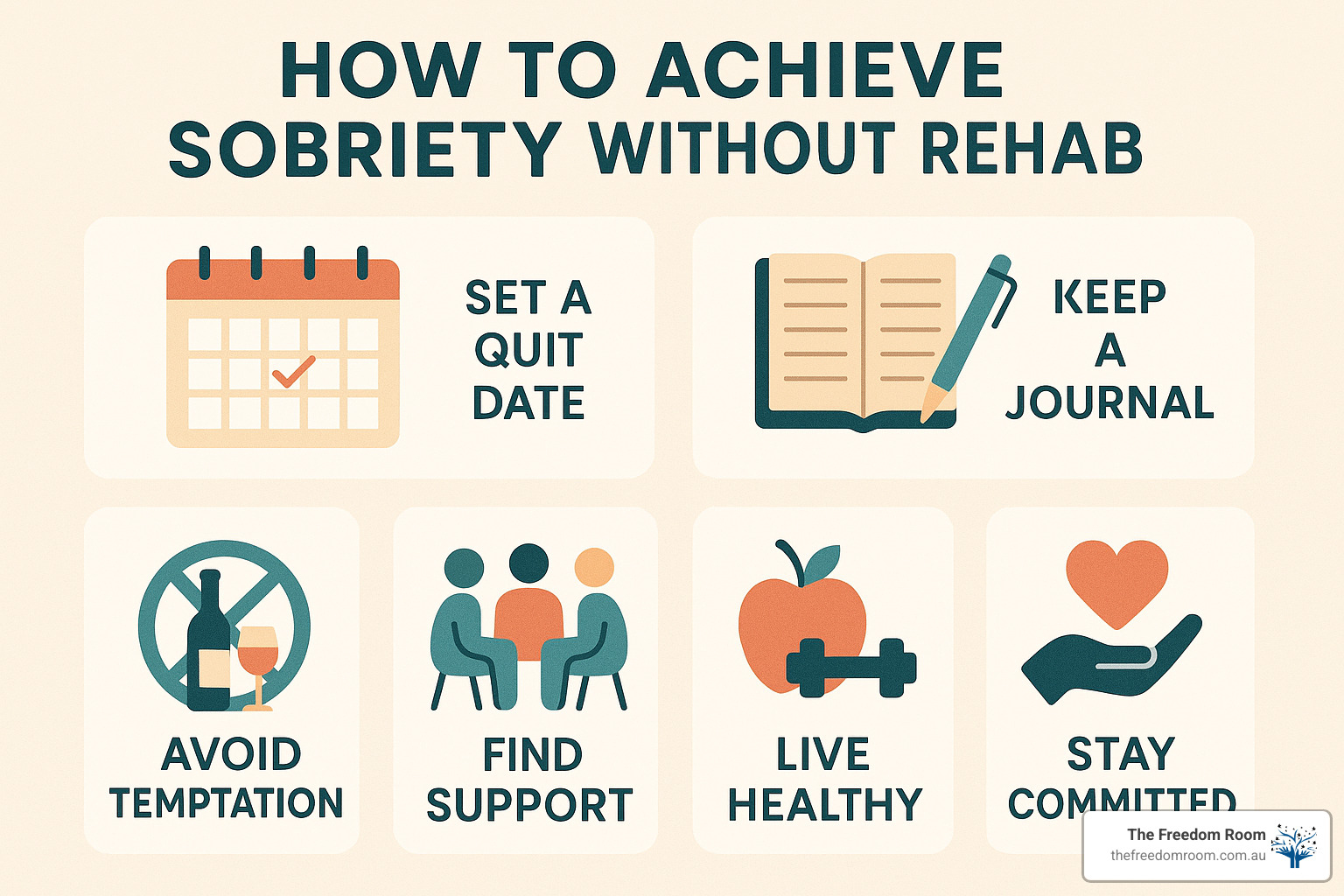 finish the generated image. - How to get sober without going to rehab