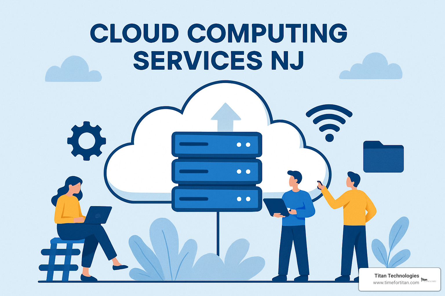 Phased cloud migration flowchart - cloud computing services nj