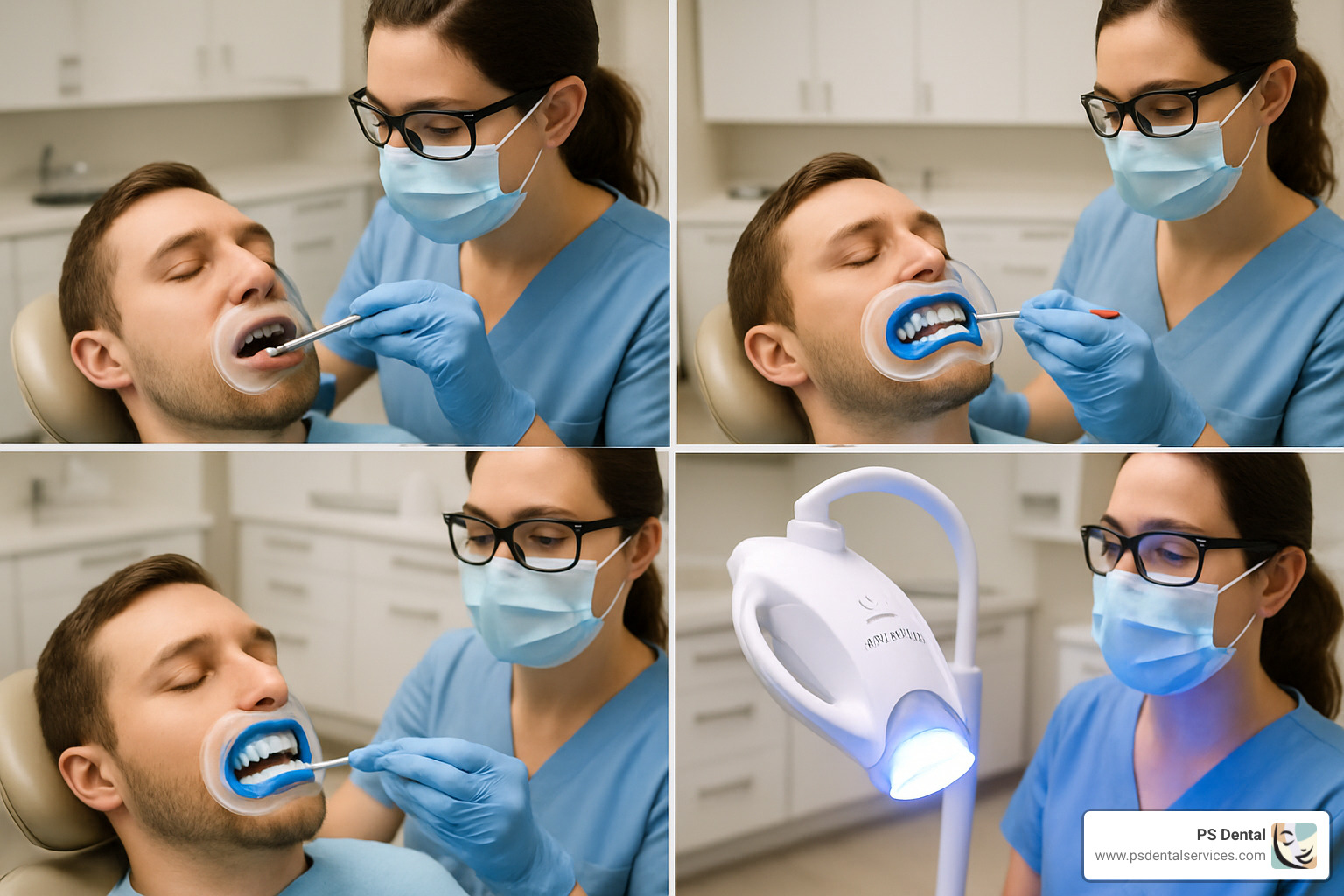 Zoom teeth whitening procedure steps - zoom teeth whitening tigard