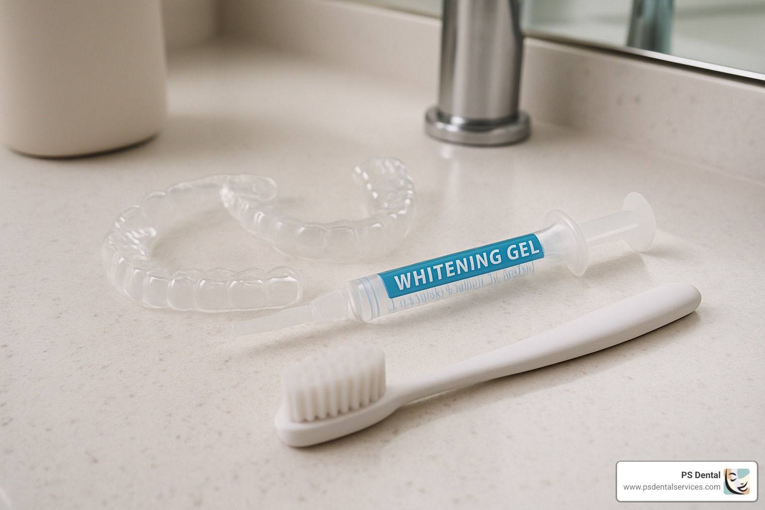 Post-whitening care kit with custom trays - zoom teeth whitening tigard