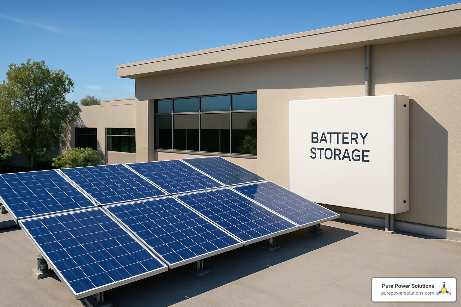 solar panels with battery storage installation - energy storage solutions