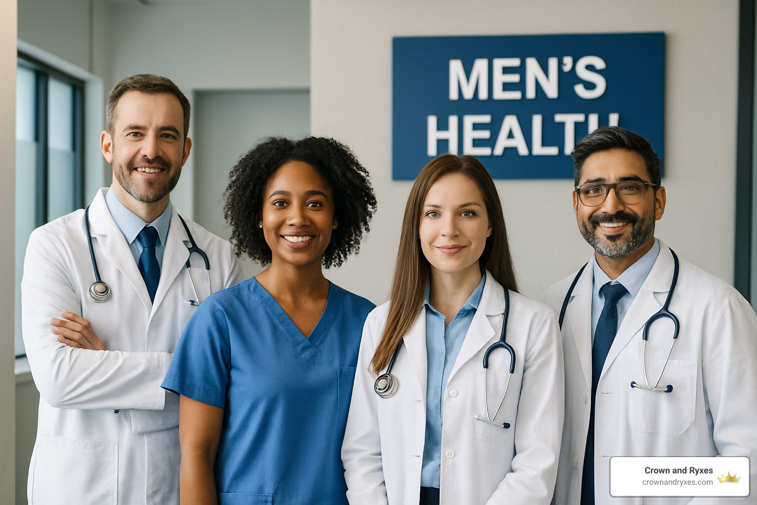 professional medical team at mens sexual health clinic - men's sexual health clinic