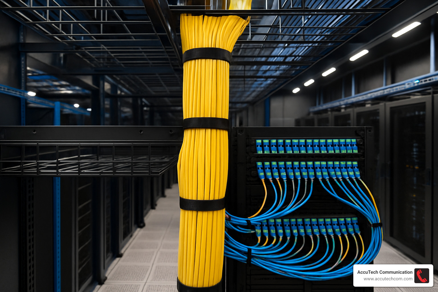 fiber trunk in data center - Cabling Networking
