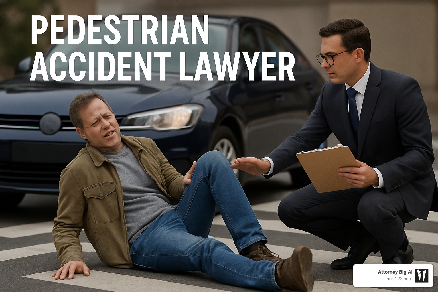 heat-map of Hollywood crash hotspots - pedestrian accident lawyer