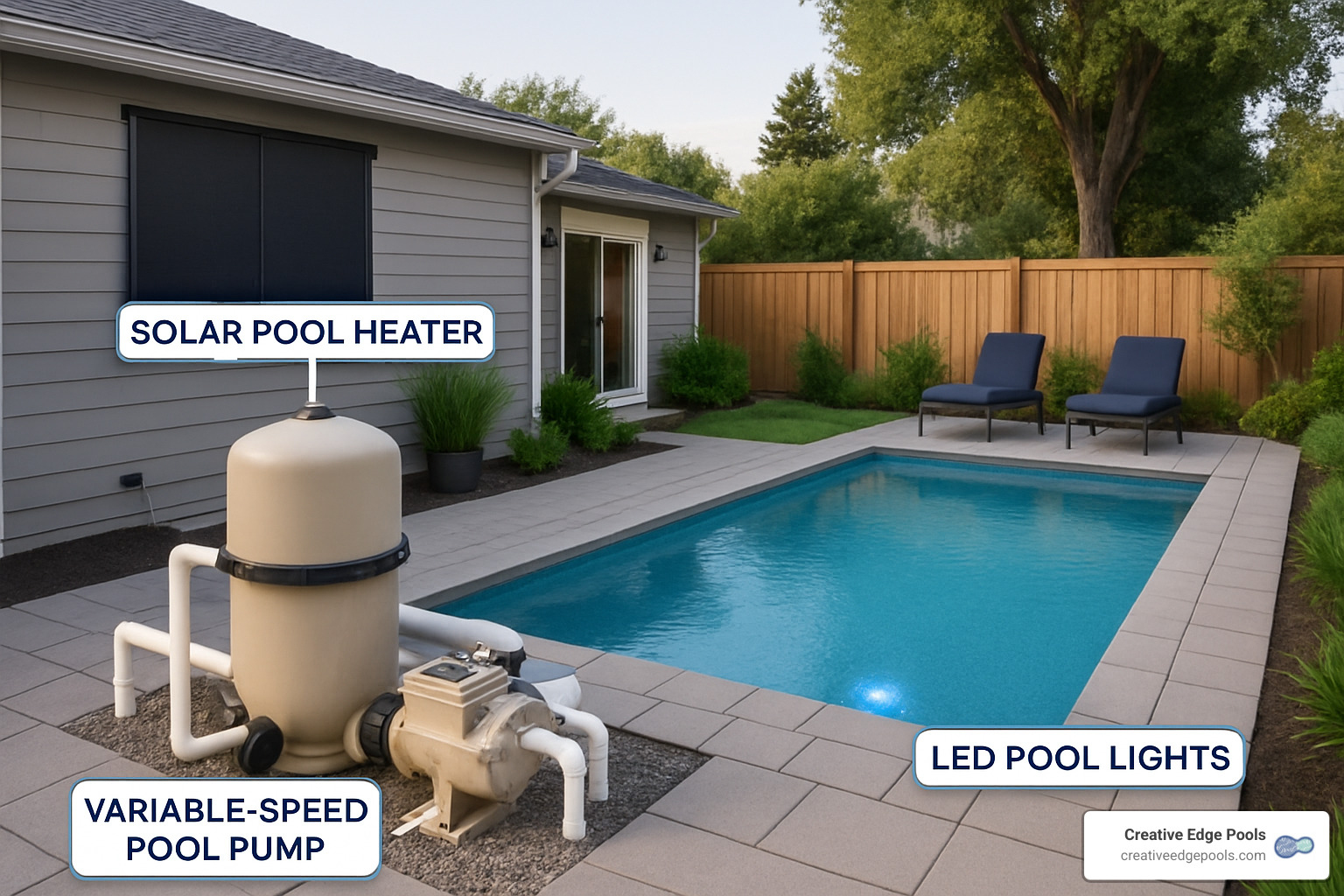 energy efficient pool equipment - how much does it cost for a pool