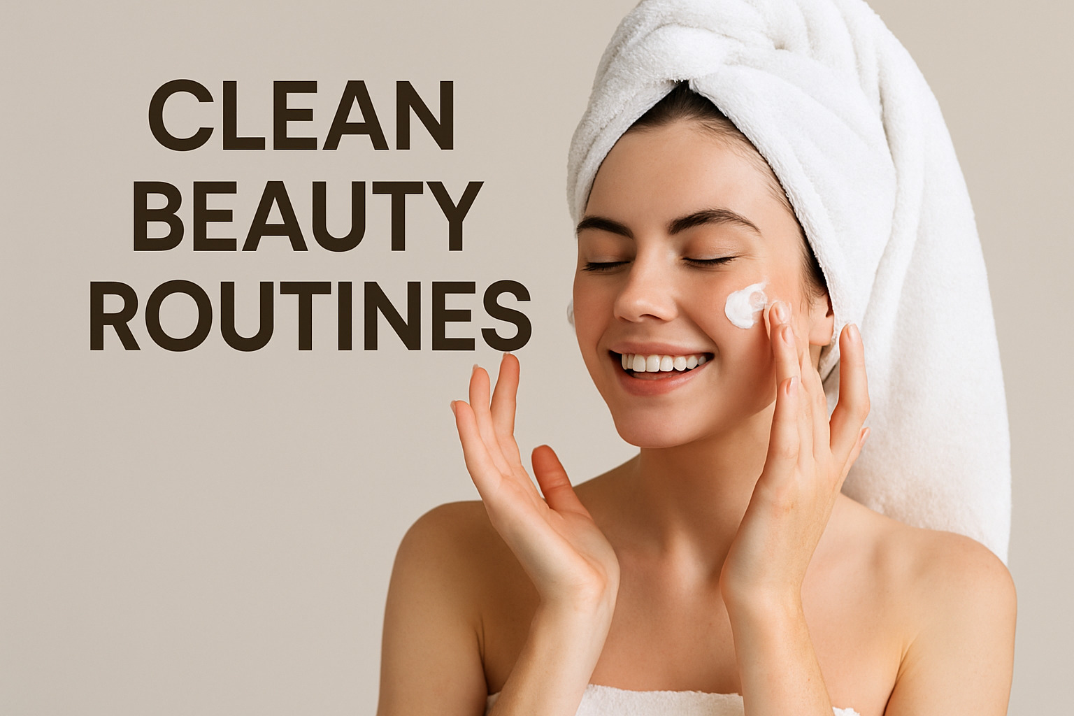 person scanning product with Think Dirty app - clean beauty routines