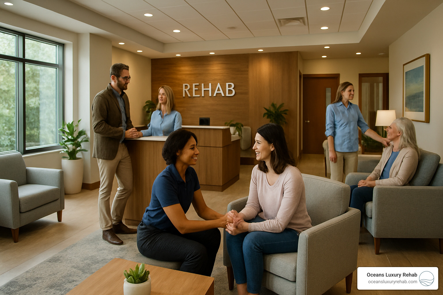 luxury rehab facility with supportive staff - how do you get someone into drug rehab