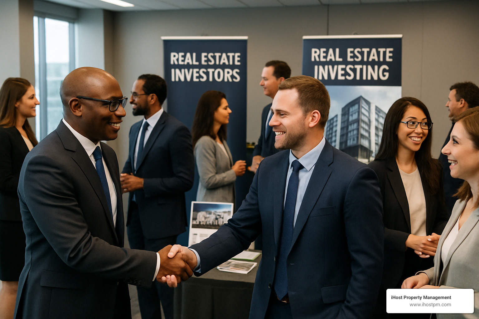 networking event with real estate investors - real estate investment group
