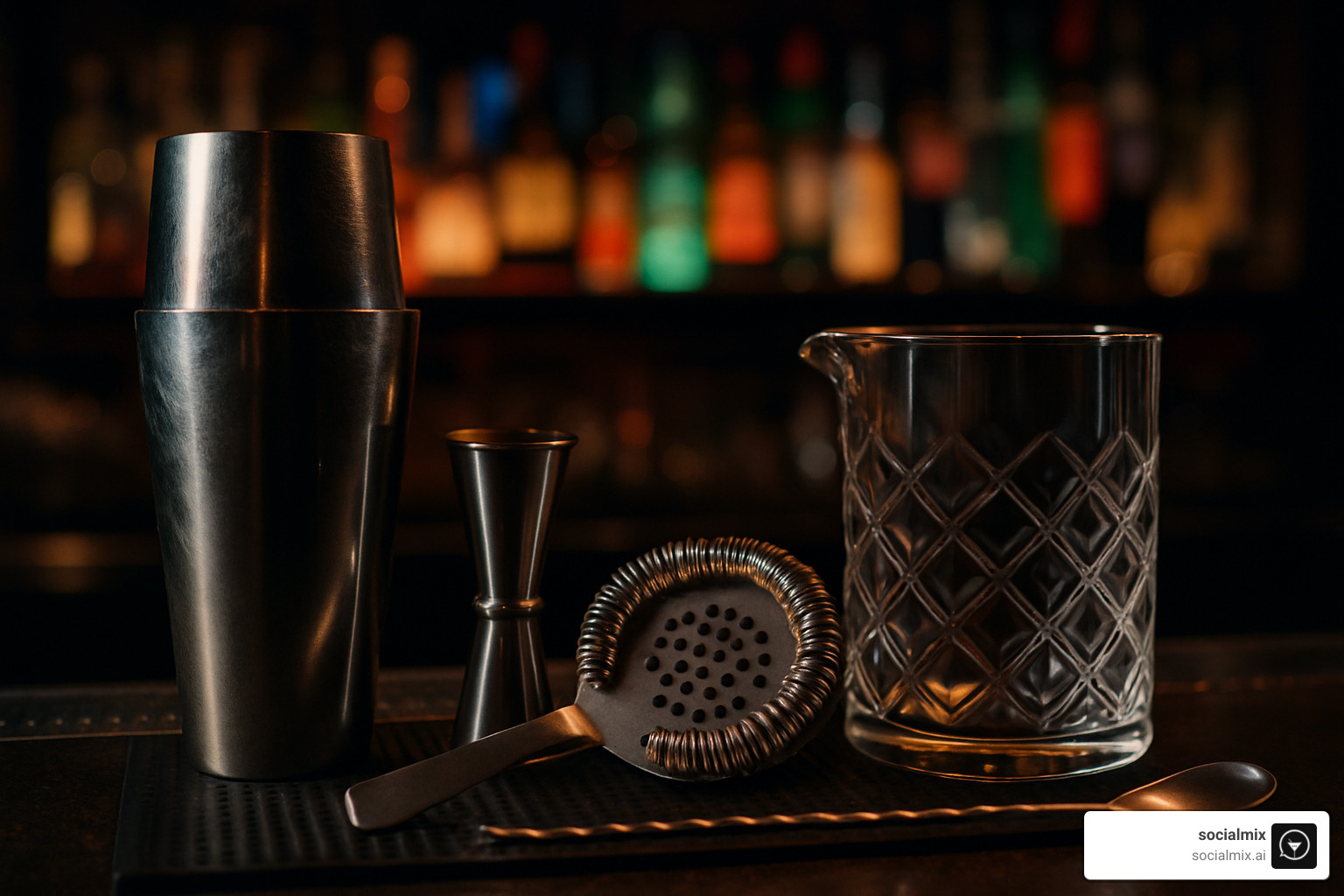 cocktail mixing tools - nightclub bartender outfits