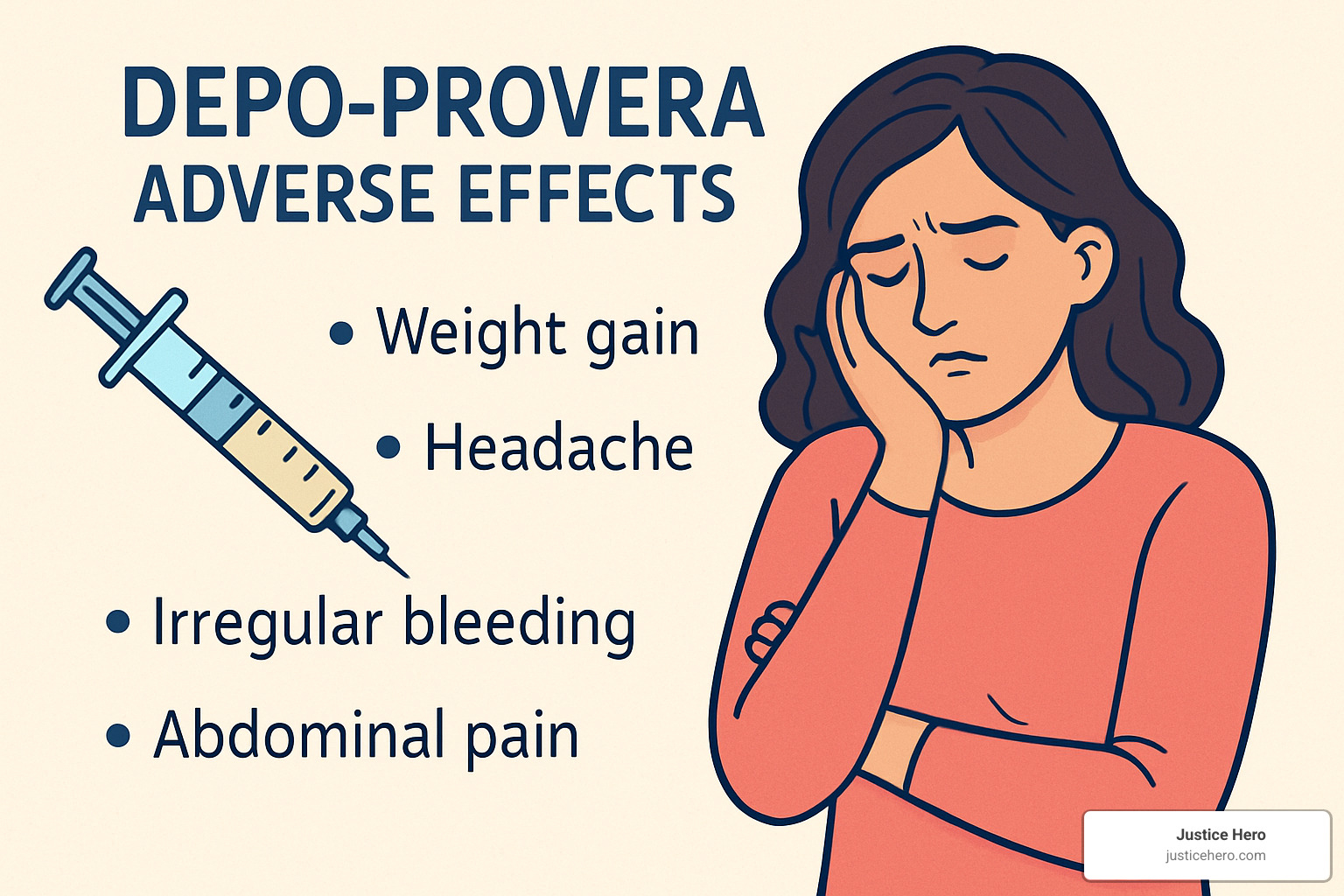How Depo-Provera works in the body - Depo Provera adverse effects