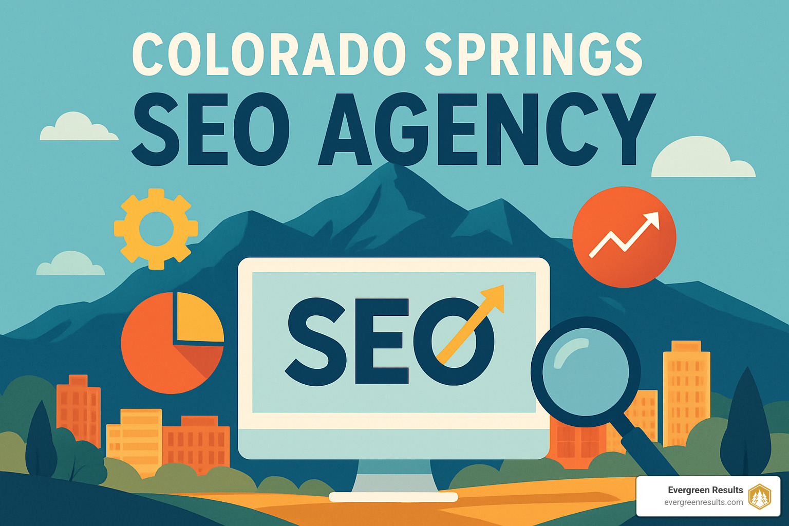 Sample monthly SEO report showing traffic growth, conversion metrics, and ranking improvements - colorado springs seo agency
