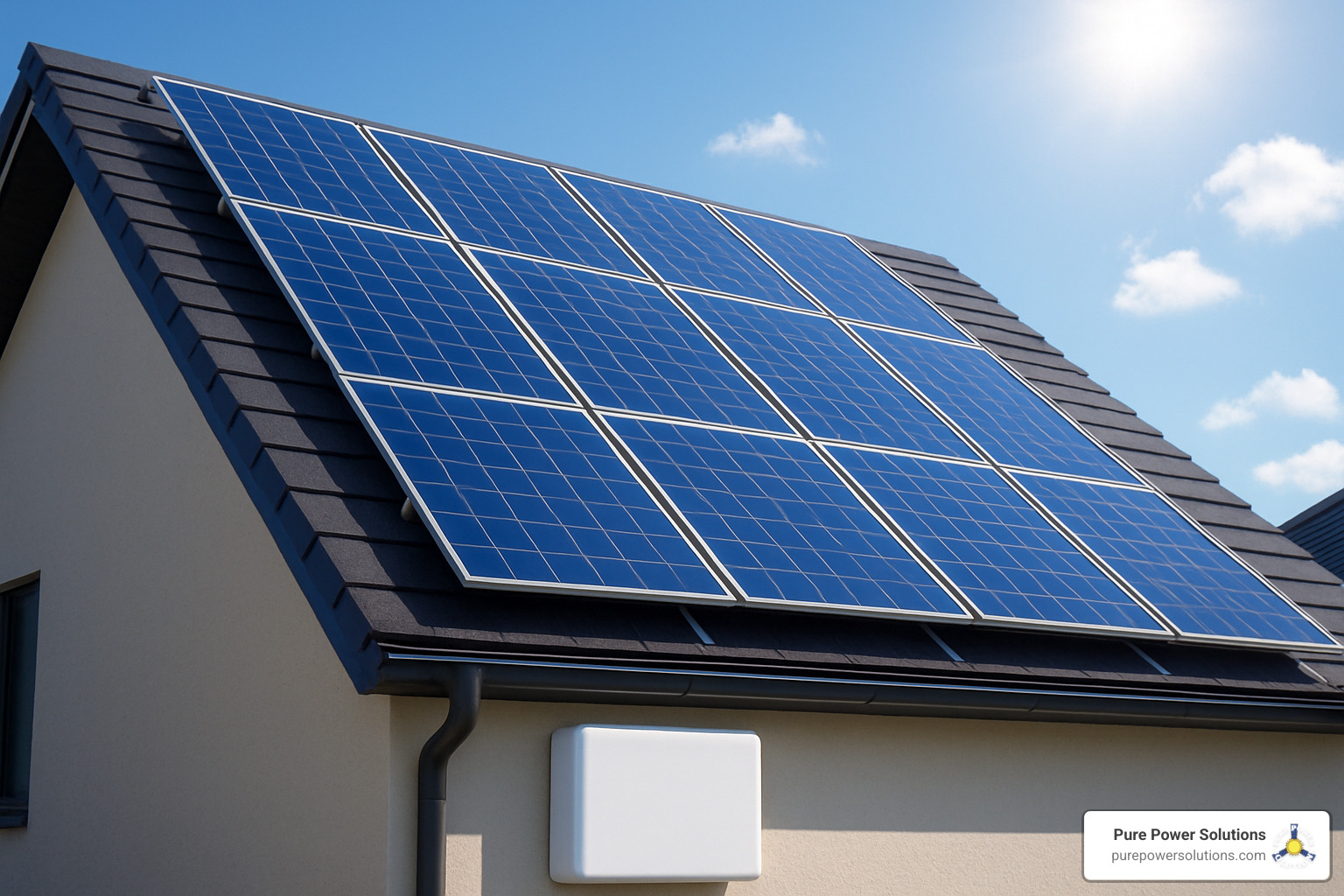 Solar panels with battery storage system - solar tax credit 2023