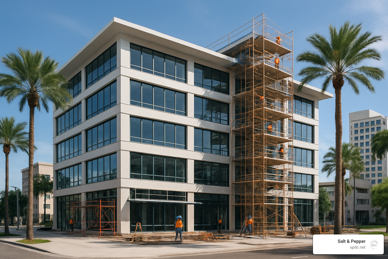 Multi-story office addition - tampa remodeling company