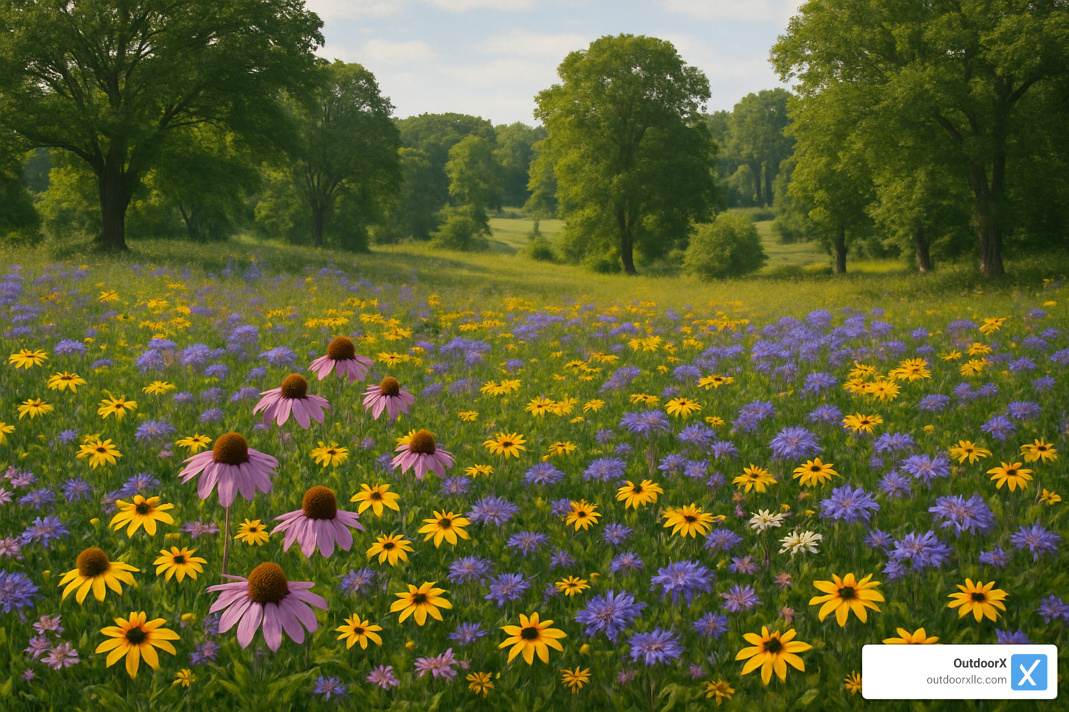 native wildflower meadow in Hamilton MA - Landscaping Hamilton MA