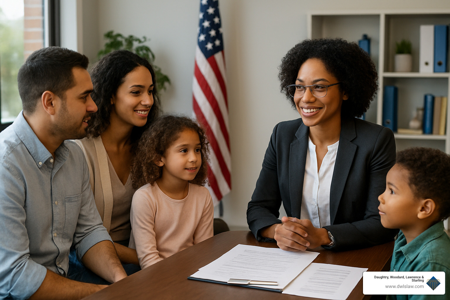 family with children meeting attorney - family law attorneys in smithfield nc