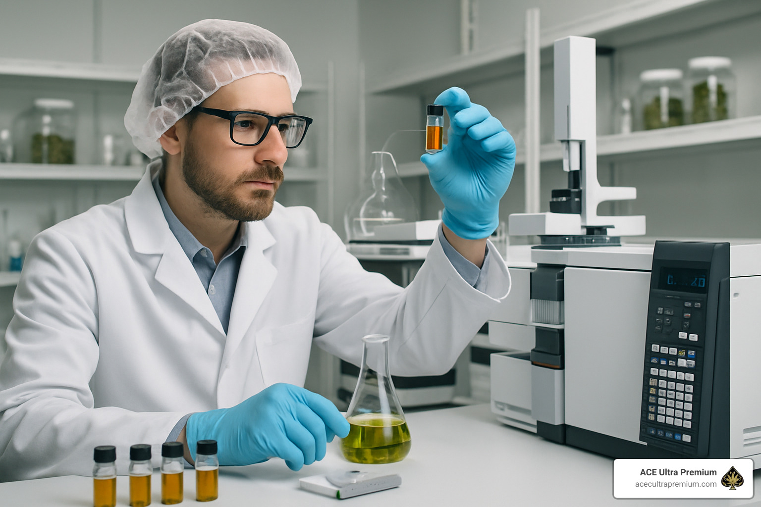 Laboratory testing process for cannabis extracts - ace ultra carts Laboratory testing process for cannabis extracts - ace ultra carts