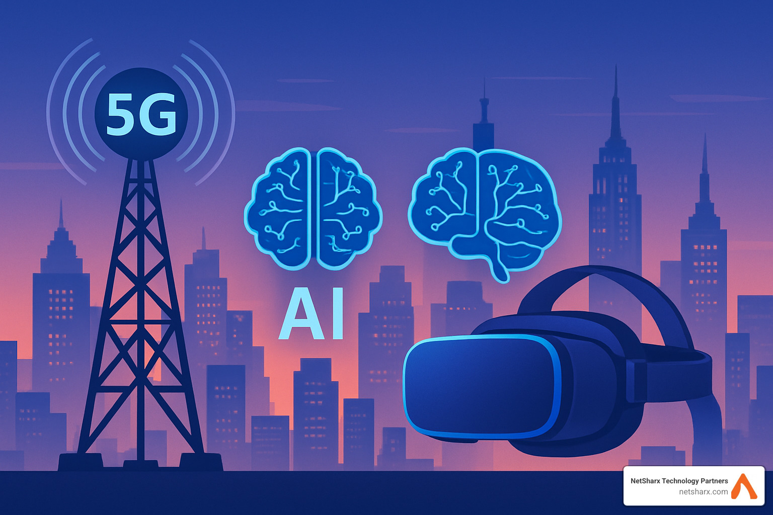 future mobility technologies showing 5G, AI, and mixed reality - enterprise mobility solutions