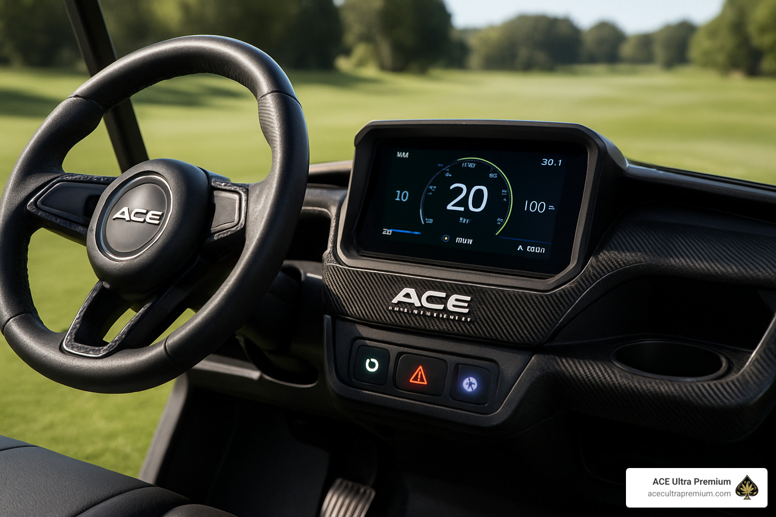 ACE Ultra Premium dashboard - ace of carts ACE Ultra Premium dashboard - ace of carts