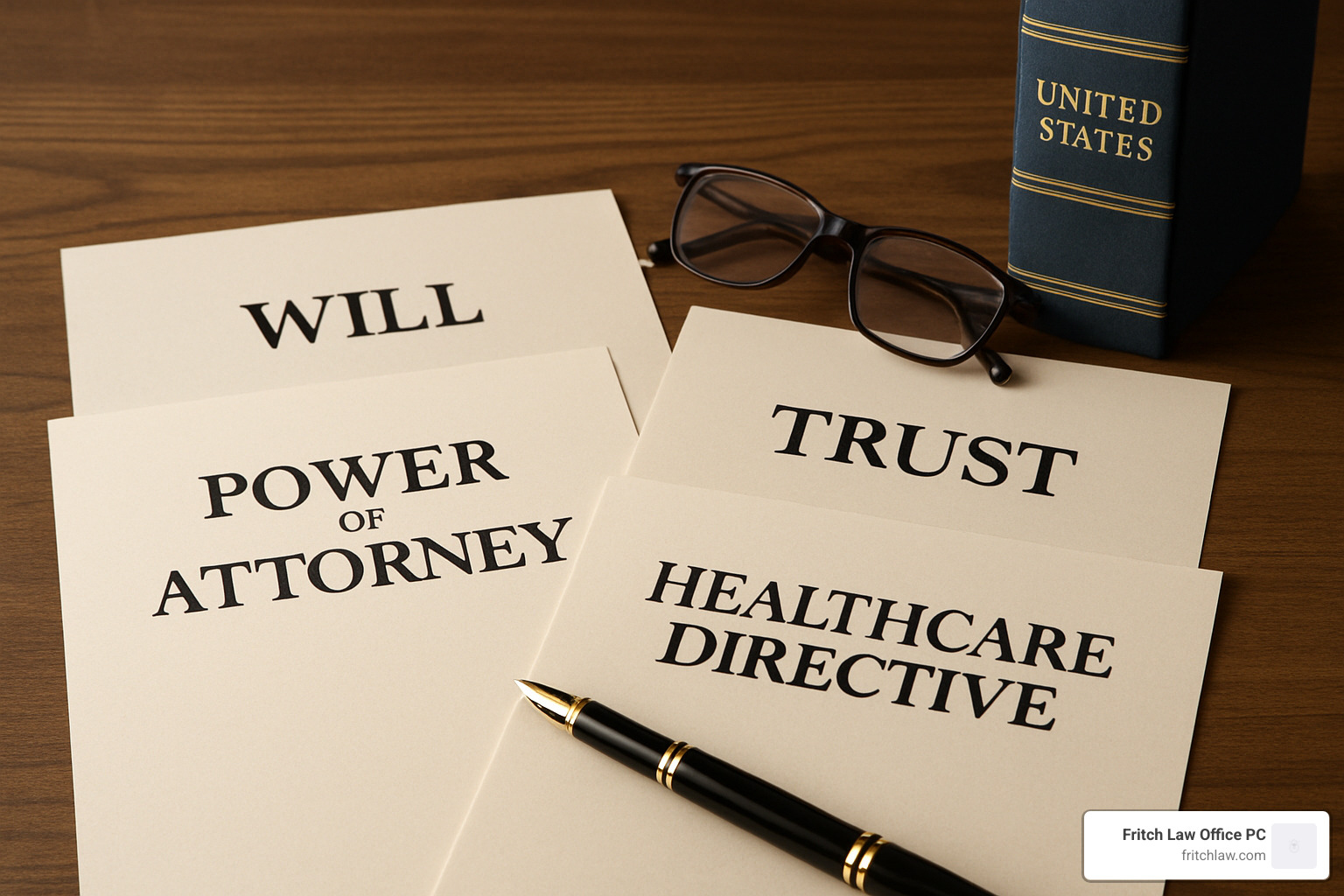 Complete estate planning portfolio with multiple documents - average cost of a trust and will