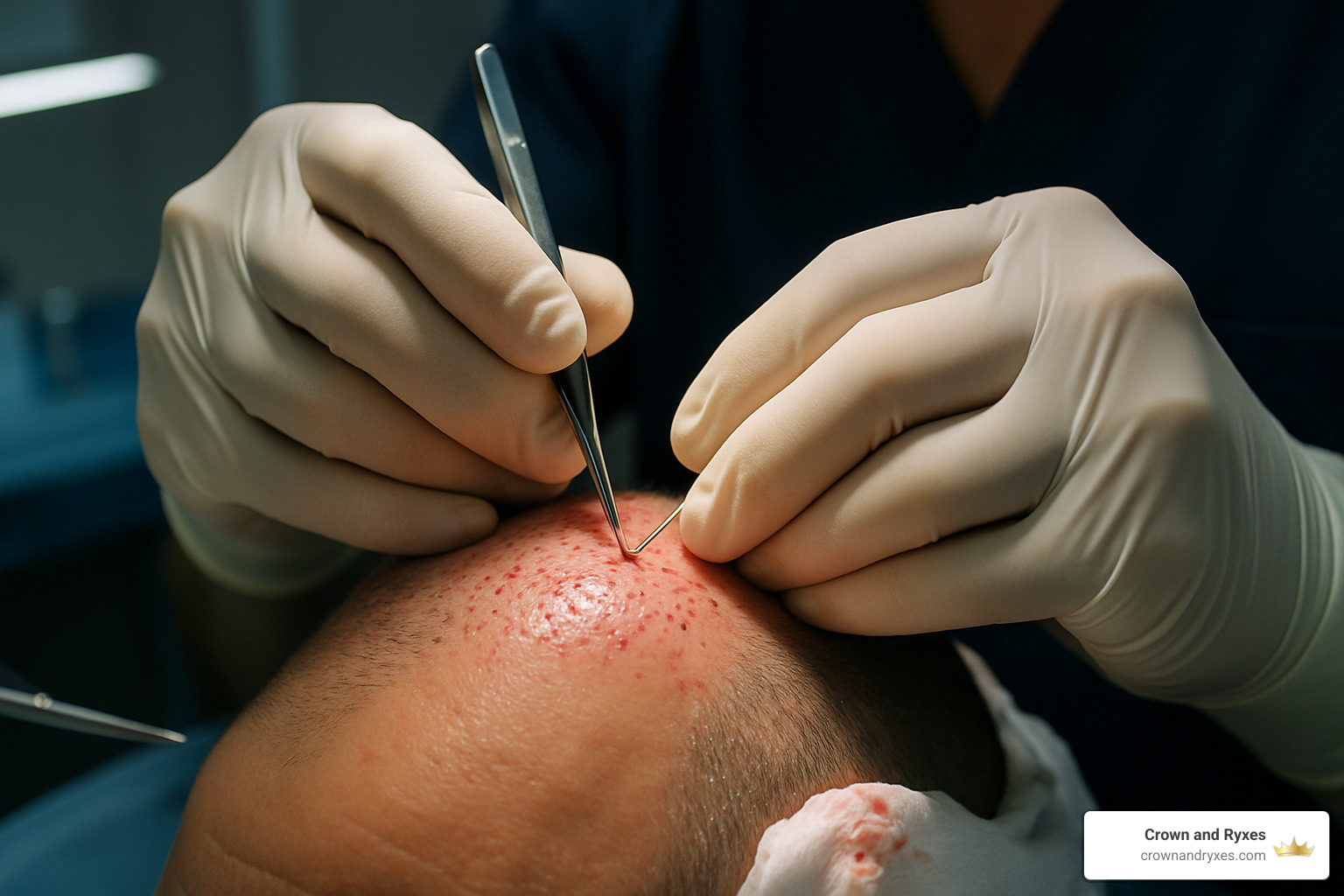 surgical hair transplant procedure - hair restore