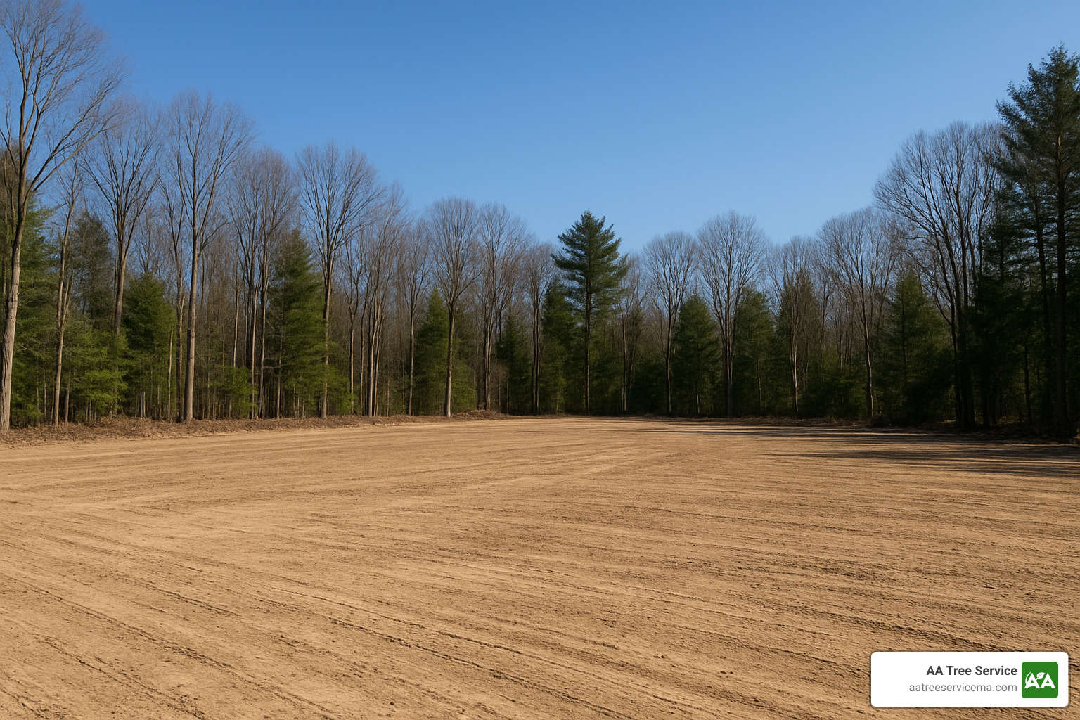 cleared parcel ready for development - brush clearing company