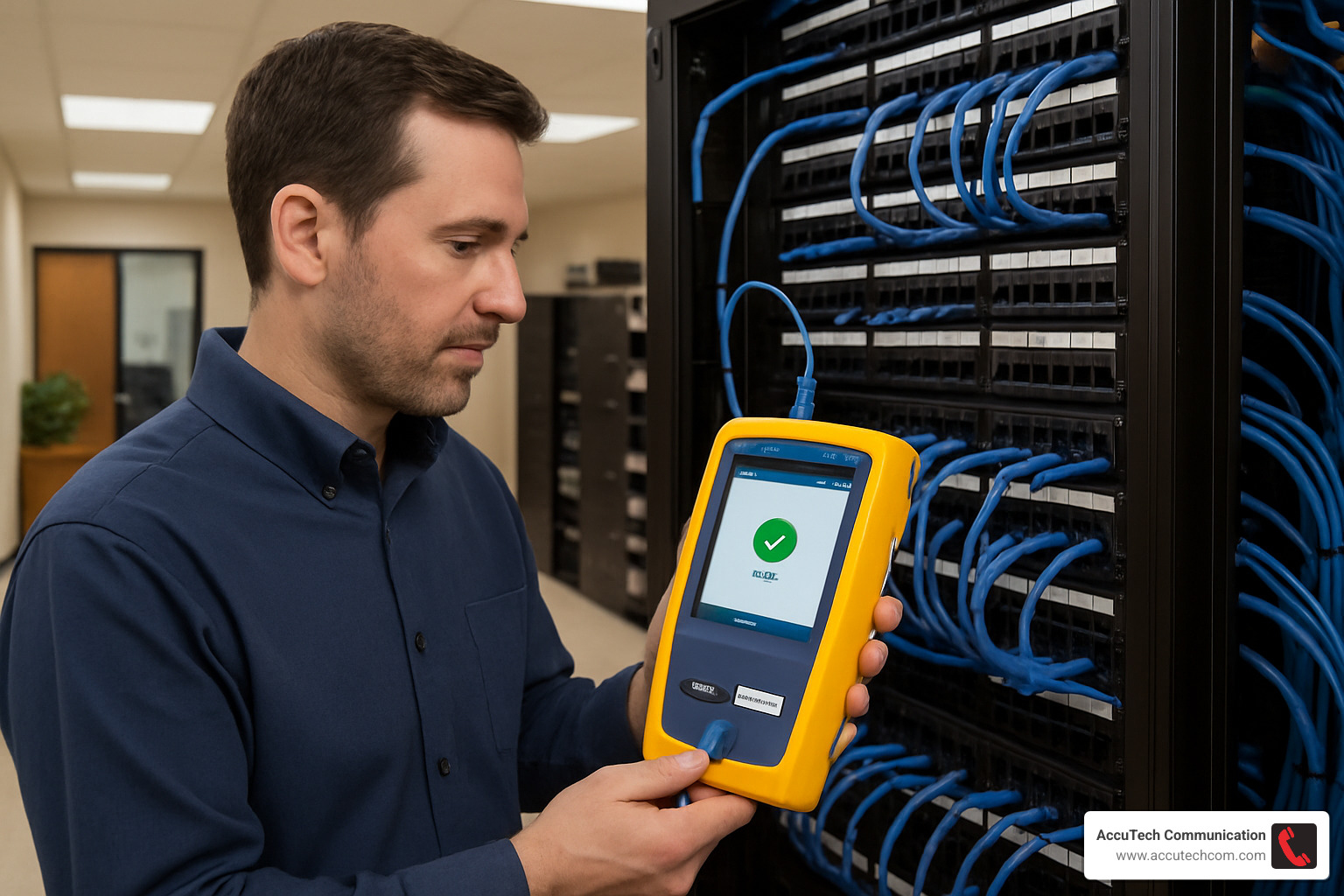 cable testing and certification process - Business Cabling Services