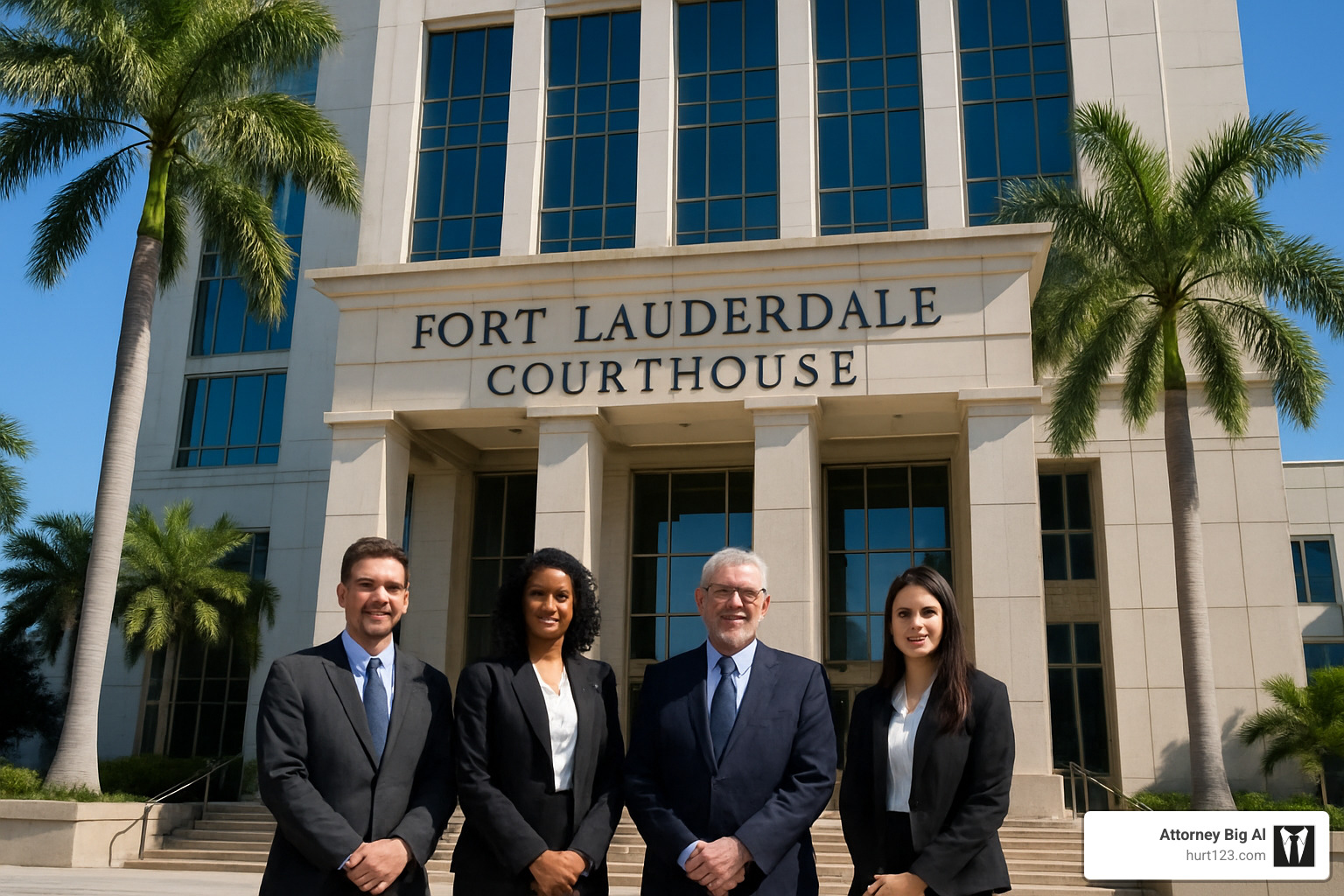 Fort Lauderdale courthouse and legal professionals - hollywood attorney
