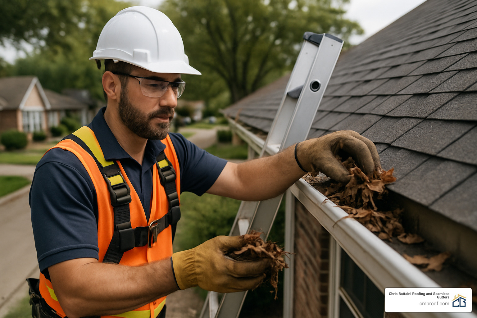 roofing maintenance professional cleaning gutters - roofers near me