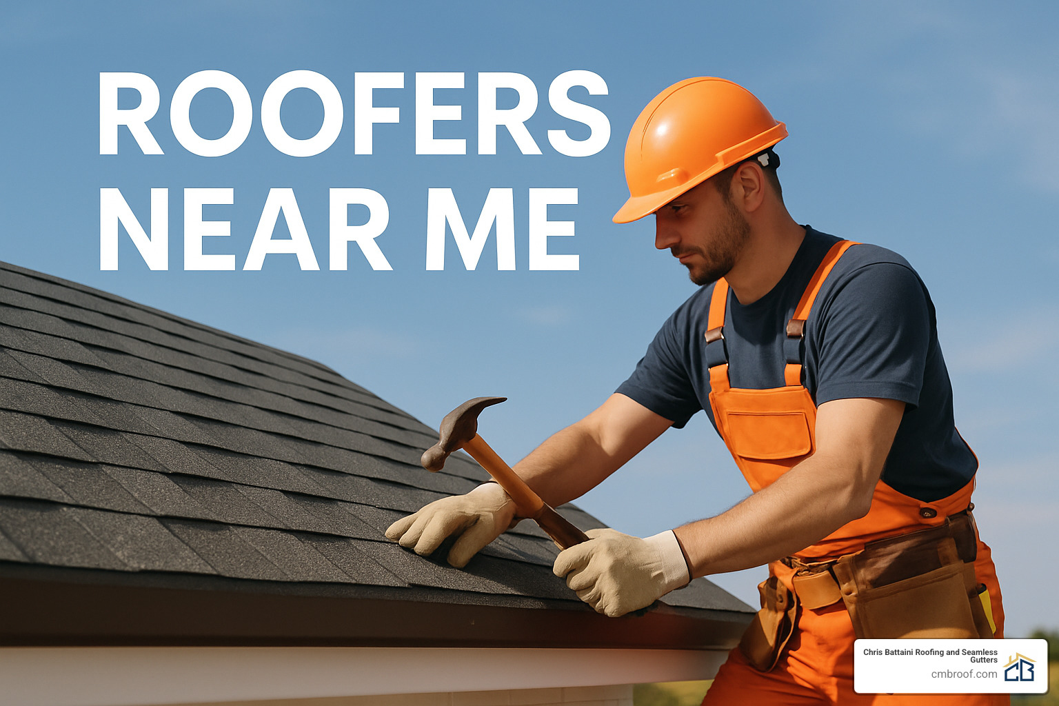 search results page showing local roofing contractors - roofers near me